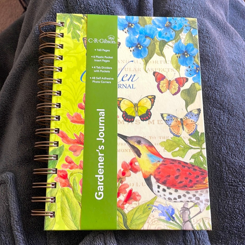 Gardener’s Journal with Eden Design NWT